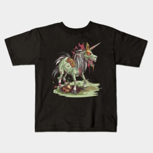 Zombie Unicorn Kids T-Shirt